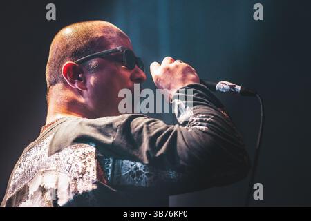 Tilburg, pays-Bas. 20 avril 2025. Le groupe japonais Endon donne un concert live lors du festival de metal néerlandais Roadburn Festival 2025 à Tilburg. Banque D'Images