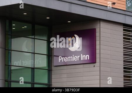 Premier Inn, Sheffield Banque D'Images