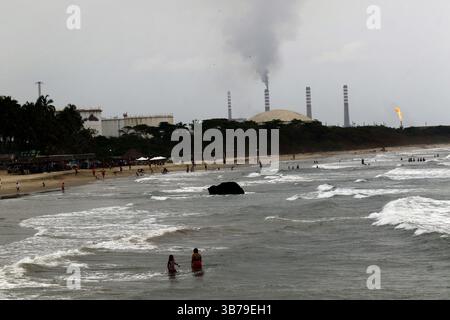 El Palito, Carabobo, Venezuela. 3 mai 2025. 05 mai 2025.le quai de la raffinerie d'El Palito n'est observé qu'après les sanctions établies par les États-Unis sur le pétrole vénézuélien.photo : Juan Carlos HernÃndez (crédit image : © Juan Carlos Hernandez/ZUMA Press Wire) USAGE ÉDITORIAL SEULEMENT ! Non destiné à UN USAGE commercial ! Banque D'Images