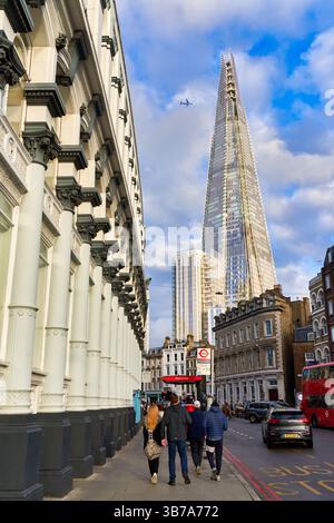 The Hop Exchange, The Shard, Southwark St, Londres, Angleterre, ROYAUME-UNI Banque D'Images