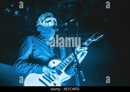 21 avril 2024, Tilburg, Copenhague, pays-Bas : Tilburg, pays-Bas. 21 avril 2024. Le groupe de black metal néerlandais Laster donne un concert lors du festival de musique néerlandais Roadburn Festival 2024 à Tilburg. (Crédit image : © Peter Troest/Gonzales photo via ZUMA Press) Banque D'Images