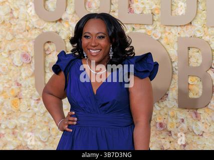 6 janvier 2024, Beverly Hills, Californie, États-Unis : Angelique Jackson sur le tapis rouge de la 81e cérémonie annuelle des Golden Globe Awards le dimanche 7 janvier 2024 à l'hôtel Beverly Hilton de Beverly Hills, Californie. JAVIER ROJAS/PI (crédit image : © PI via ZUMA Press Wire) Banque D'Images