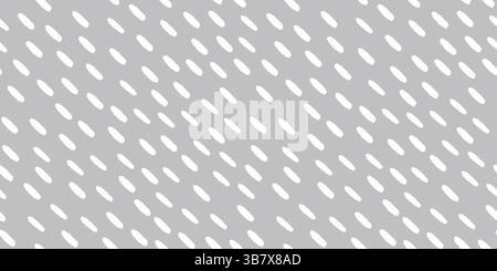 Motif de pluie simple. Petit arrière-plan de tiret. Illustration des précipitations. Lignes diagonales pointillées blanches. Texture vectorielle Illustration de Vecteur