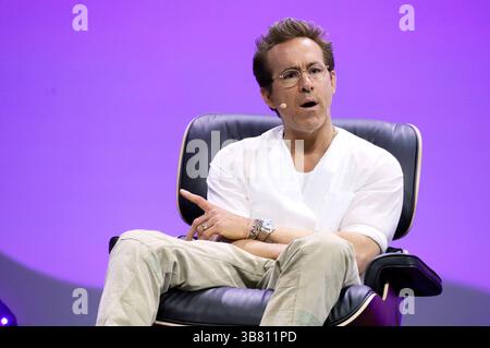 Ryan Reynolds beim OMR Festival 2025 à den Messehallen. Hambourg, 06.05.2025 Banque D'Images