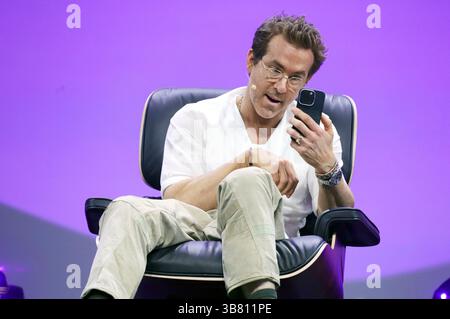 Ryan Reynolds beim OMR Festival 2025 à den Messehallen. Hambourg, 06.05.2025 Banque D'Images