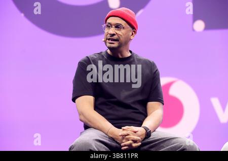 Jean Pierre Kraemer beim OMR Festival 2025 à den Messehallen. Hambourg, 06.05.2025 Banque D'Images