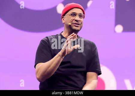 Jean Pierre Kraemer beim OMR Festival 2025 à den Messehallen. Hambourg, 06.05.2025 *** Jean Pierre Kraemer au Festival OMR 2025 dans les salles d'exposition de Hambourg, 06 05 2025 Foto :xgbrcix/xFuturexImagex omr 5599 Banque D'Images