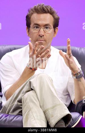 Ryan Reynolds beim OMR Festival 2025 à den Messehallen. Hambourg, 06.05.2025 *** Ryan Reynolds au Festival OMR 2025 dans les salles d'exposition de Hambourg, 06 05 2025 Foto :xgbrcix/xFuturexImagex omr 5616 Banque D'Images