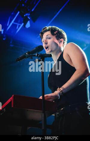 23 septembre 2023, Berne, Copenhague, Suisse : Berne, Suisse. 23 septembre 2023. Le chanteur et compositeur britannique Henry Moodie donne un concert à BierhÃ¼beli à Berne. (Crédit image : © Tilman Jentzsch/Gonzales photo via ZUMA Press) Banque D'Images