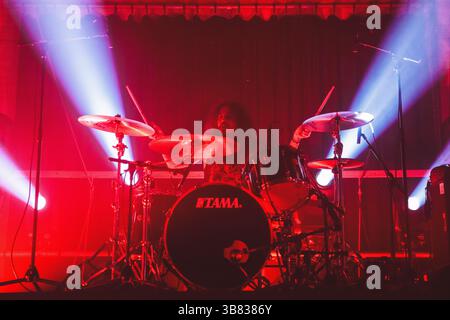 Tilburg, pays-Bas. 19 avril 2025. Le groupe américain Gillian carter en concert lors du festival de metal néerlandais Roadburn Festival 2025 à Tilburg. Banque D'Images