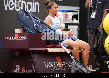 Rome, Italie. 07 mai 2025. Sara Errani d'Italie au tournoi de tennis Internazionali BNL d'Italia 2025 au Foro Italico à Rome, Italie le 5 7 2025. Crédit : Insidefoto/Alamy Live News Banque D'Images