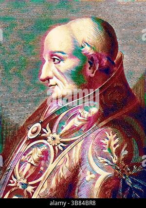 Pape Adrien VI, Adriano VI, Hadrien VI ; 1459 – 1523, évêque de Rome de 1522 à sa mort Banque D'Images