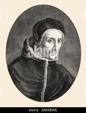 Pape Adrien VI, Adriano VI, Hadrien VI ; 1459 – 1523, évêque de Rome de 1522 à sa mort Banque D'Images