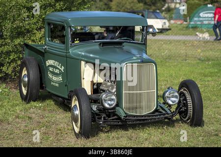 PAAREN Im GLIEN, Allemagne - 03 OCTOBRE 2020 : Custom car Ford Model A. le salon de la voiture classique 2020 Banque D'Images