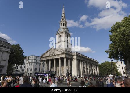 Londres, Grossbritannien, église St John's, Waterloo Road Banque D'Images