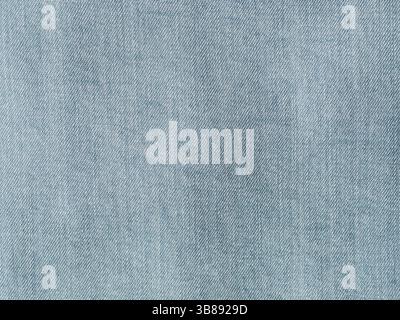 Jean moderne doux texture gros plan. Motif lyocell ou Tencel - tissu moderne en cellulose naturelle couleur bleue denim. Peut être utilisé pour la conception ou le texte. C Banque D'Images