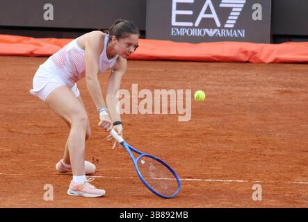 Rome, Italie. 07 mai 2025. Tennis International of Italy BNL, Antonia Ruzic (CRO), Rome, 7 mai 2025. Photo Felice Calabro' Credit : Independent photo Agency/Alamy Live News Banque D'Images