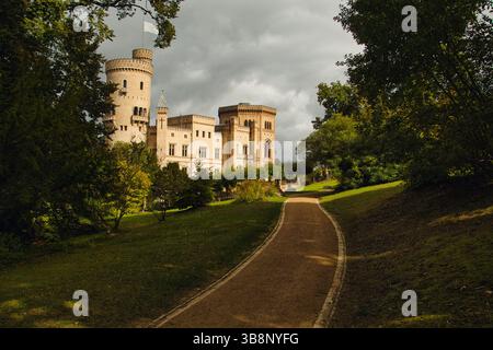 Babelsberg Palace, Brandebourg, Potsdam, Allemagne Banque D'Images