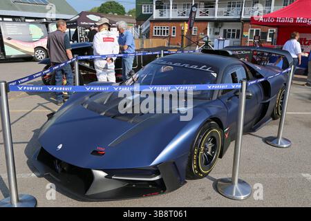 Maserati MCXtrema (2023), Journée italienne, 3 mai 2025, Brooklands Museum, Weybridge, Surrey, Angleterre, Royaume-Uni, Europe Banque D'Images