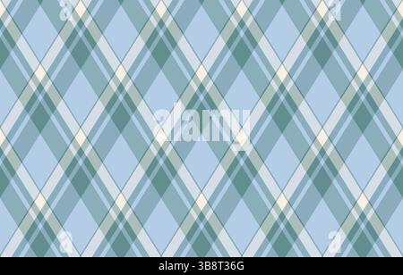 Argyle motif sans couture de losange géométrique. Motif de papier peint à carreaux Arlequin. Vecteur classique matériau textile en forme de diamant pour fond de bande, PRI Illustration de Vecteur