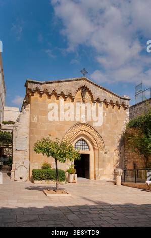 Jérusalem (israël). Vieille ville. Via Dolorosa (ou via Crucis). Chapelle de la flagellation Banque D'Images