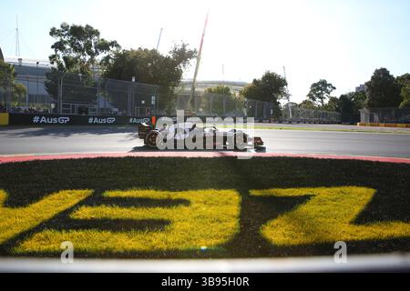 2 avril 2023 : YUKI TSUNODA en piste lors du Grand Prix d'Australie de formule 1 2023 sur le circuit Albert Park de Melbourne le 2 avril 2023 à Melbourne, Australie (image crédit : © Christopher Khoury/Agence de presse australienne via ZUMA Wire) Banque D'Images