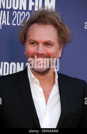 10 octobre 2022, Londres, Royaume-Uni : Florian Zeller assiste à la première britannique de 'The son' au Royal Festival Hall pendant le 66e Festival du film de Londres BFI à Londres. (Crédit image : © Fred Duval/SOPA images via ZUMA Press Wire) Banque D'Images