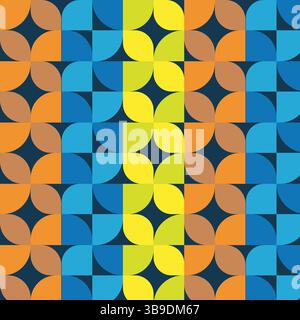 Bauhaus Patterns Design Illustration de Vecteur