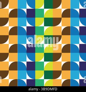 Bauhaus Patterns Design Illustration de Vecteur