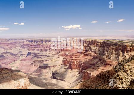 Fleuve Colorado au fond du Grand Canyon Banque D'Images