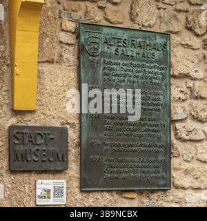 Près du centre routier, aérien et ferroviaire de Stuttgart et à proximité du nord de la Forêt-Noire, se trouve la ville qui allie tradition et modernité Banque D'Images