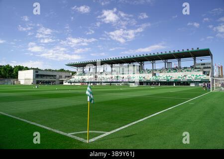 Séville, Espagne. 11 mai 2025. Séville, Espagne, 11 mai 2025 vue générale de la Ciudad Deportiva Luis del sol avant le match de la Liga F entre le Real Betis et le FC Barcelone à la Ciudad Deportiva Luis del sol à Séville, Espagne (Andres Lopez Sheridan /SPP) crédit : SPP Sport Press photo. /Alamy Live News Banque D'Images