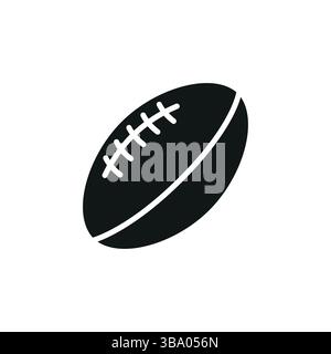 L'icône de Football Américain Illustration de Vecteur