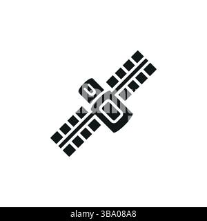 Icône satellite Illustration de Vecteur