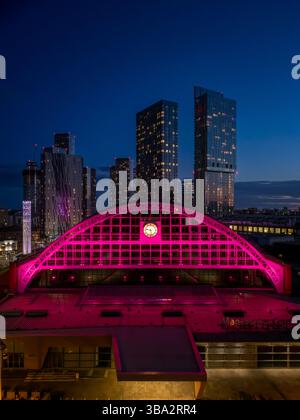 Manchester Central Skyline Banque D'Images