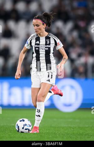 Turin, Italie. 10 mai 2025. Barbara Bonansea de la Juventus pendant le match de Serie A féminin entre la Juventus et l'Inter au stade Allianz de Turin, Italie - samedi 10 mai 2025. (Photo de Nicolo Campo/LaPresse ) crédit : LaPresse/Alamy Live News Banque D'Images