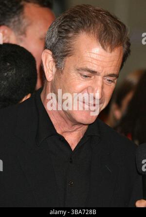 Mel Gibson à la première de 'Edge of Darkness' à Madrid - 01 février 2010 Banque D'Images