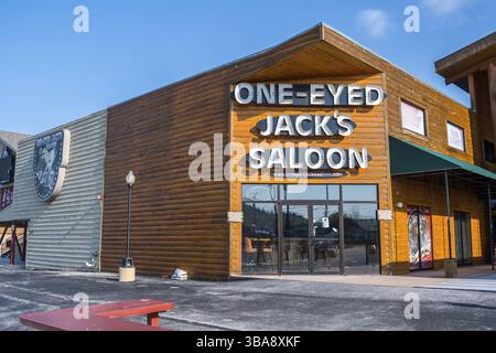 Sturgis, SD, États-Unis - 29 mai 2019 : le Jack Saloon à l'œil unique Banque D'Images