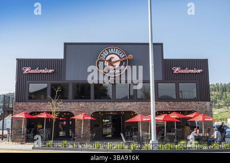 Sturgis, SD, USA - 29 mai 2019 : The Loud American Bar Banque D'Images