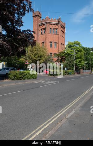 Château d'eau à New Milton, Hampshire, Angleterre Banque D'Images