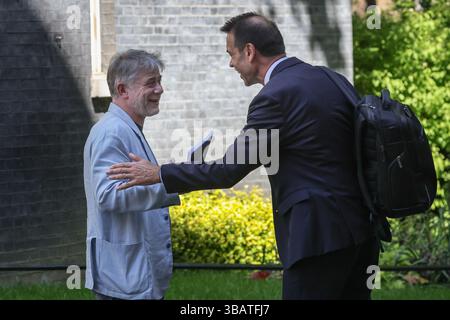 Londres, Royaume-Uni. 13 mai 2025. Des patrons de l'industrie de l'énergie et des énergies renouvelables sont vus à Downing Street pour des réunions aujourd'hui. Crédit : Imageplotter/Alamy Live News Banque D'Images