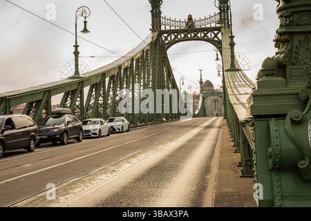 Budapest, Hongrie - 7 octobre 2022 : Liberty Bridge Banque D'Images