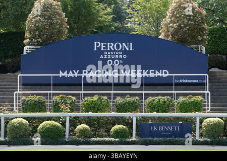 Ascot, Royaume-Uni. 9 mai 2025. Hippodrome d'Ascot à Ascot, Berkshire. Crédit : Maureen McLean/Alamy Banque D'Images