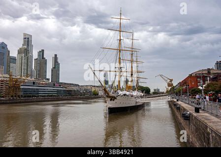 Puente de la Mujer, ou Pont des femmes. Buenos Aires, Argentine Banque D'Images