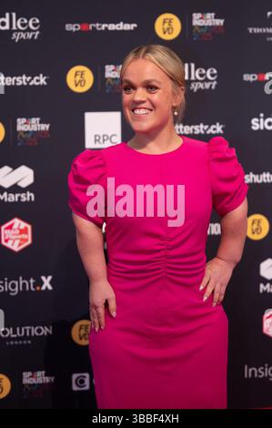 Londres, Angleterre. 15 mai 2025. Ellie Simmonds pose sur le tapis rouge aux FEVO Sport Industry Awards. Cristina Massei/Alamy Live News Banque D'Images