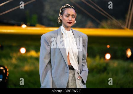 Londres, Royaume-Uni. 15 mai 2025. Nathalie Emmanuel à la première mondiale de Mission impossible The final Reckoning dans les jardins de Leicester Square. Londres, Royaume-Uni, le 15 mai 2025. Photo de LounisPhotography/ABACAPRESS.COM crédit : Abaca Press/Alamy Live News Banque D'Images