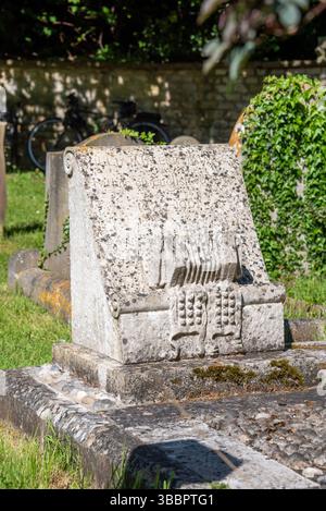Tombe de William Kimber, cimetière Holy Trinity, Headington, Oxford Banque D'Images