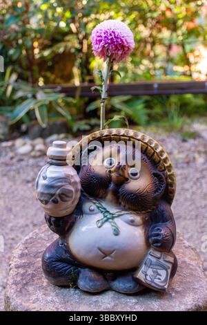 Tanuki japonais Banque D'Images