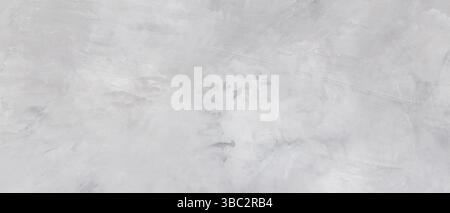 Fond de texture gris clair avec effet plâtre peint subtil surface douce et propre Banque D'Images