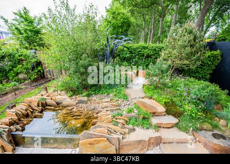 Londres, Royaume-Uni. 18 mai 2025. Seawilding par Ryan McMahon, tout sur les plantes - le RHS Chelsea Flower Show 2025. Il se déroule du 19-24 au 30 mai. Crédit : Guy Bell/Alamy Live News Banque D'Images